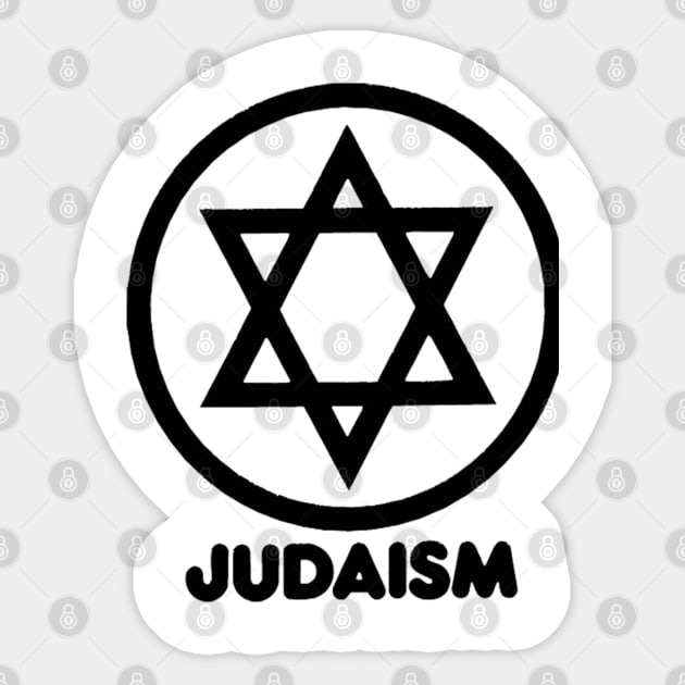 Judaism Sticker by ANGEL ON MY SHOULDER BY Ladyink587